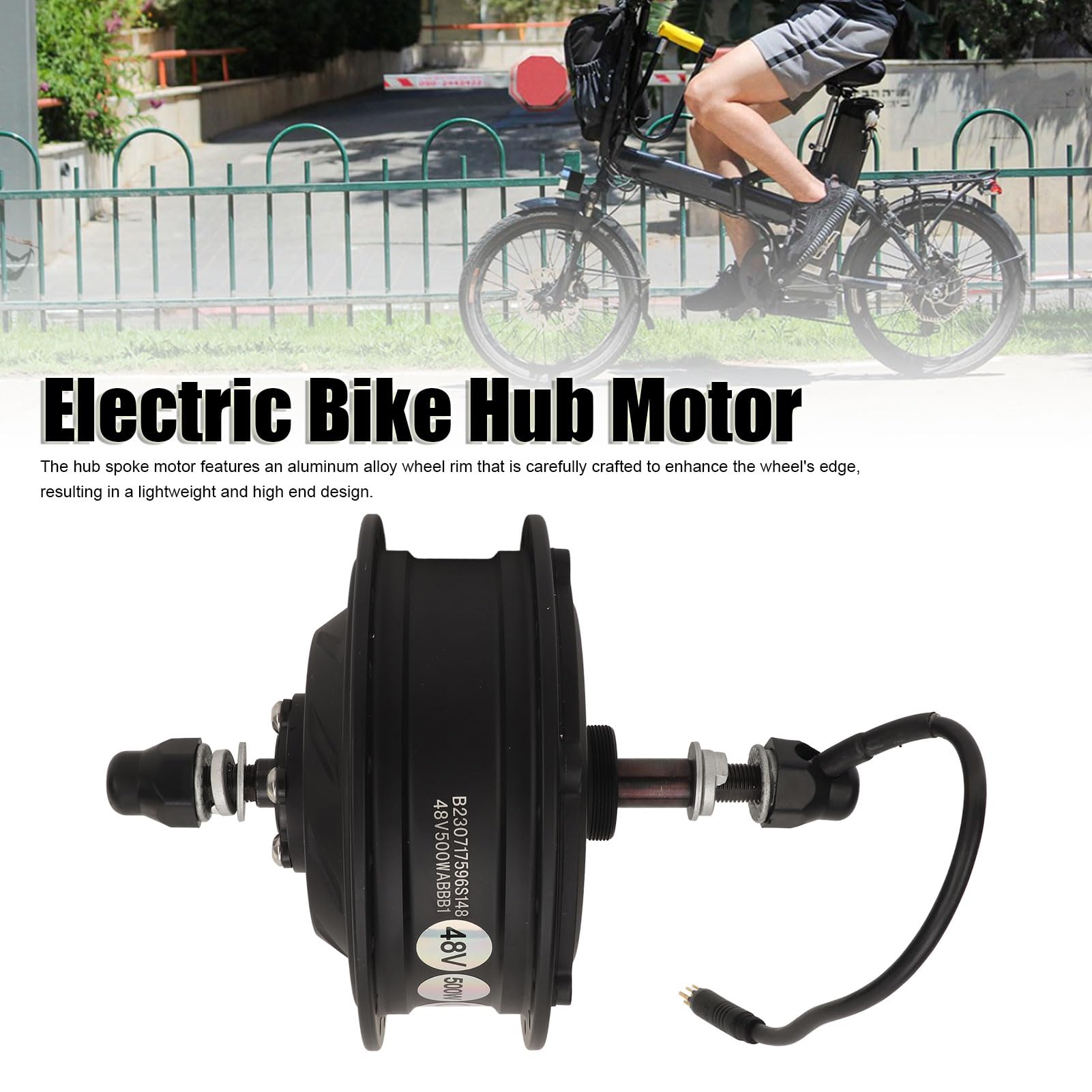 Amazon | バイクの後部駆動モーター、 電動自転車ギアハブモーター 48V